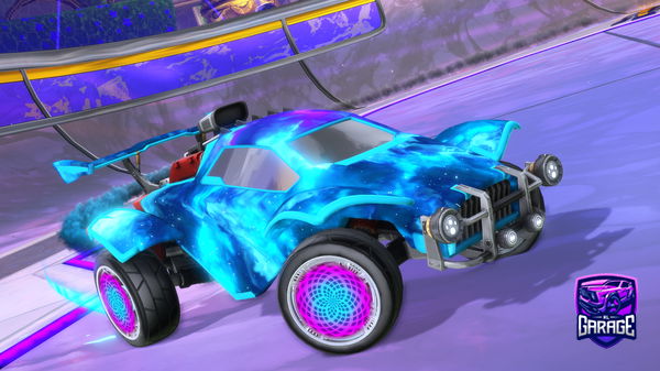 A Rocket League car design from Lucaszz