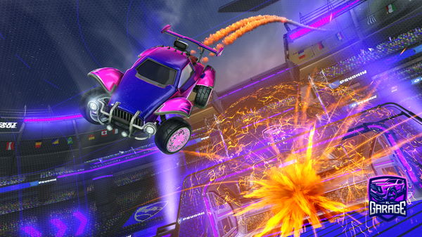 A Rocket League car design from Kwazh