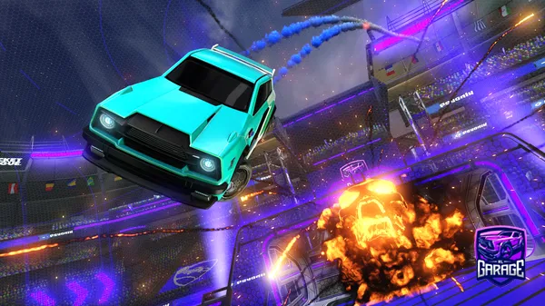 A Rocket League car design from ZaneStar