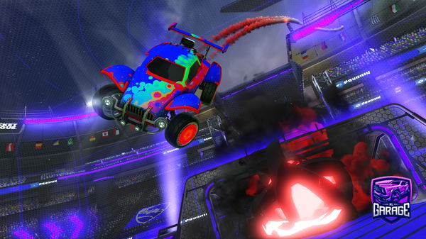 A Rocket League car design from Jowers1234