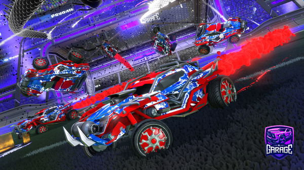 A Rocket League car design from gamingjustin89