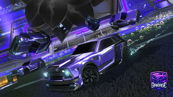 A Rocket League car design from Eldaiwenchoc