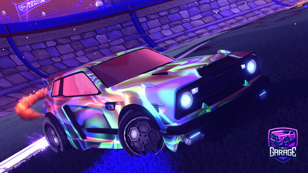 A Rocket League car design from Dennii