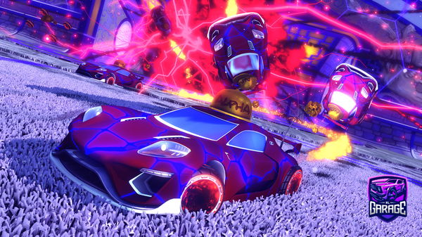 A Rocket League car design from federck