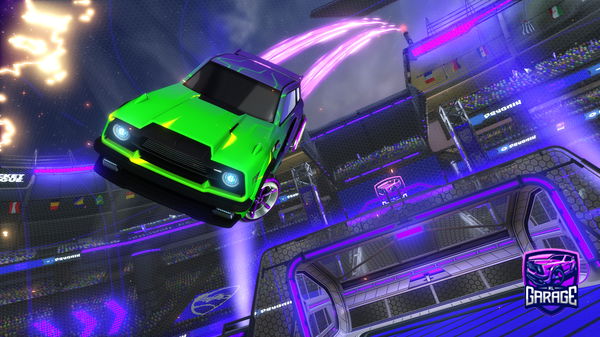 A Rocket League car design from XDspamer476