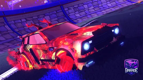 A Rocket League car design from irosario78