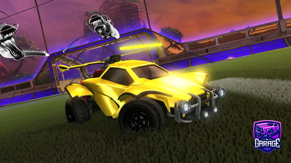 A Rocket League car design from Maur8tto