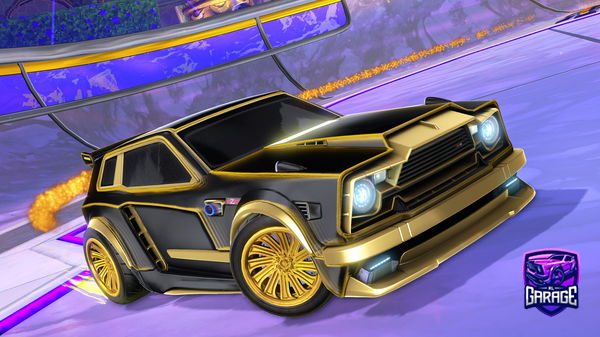 A Rocket League car design from Evound