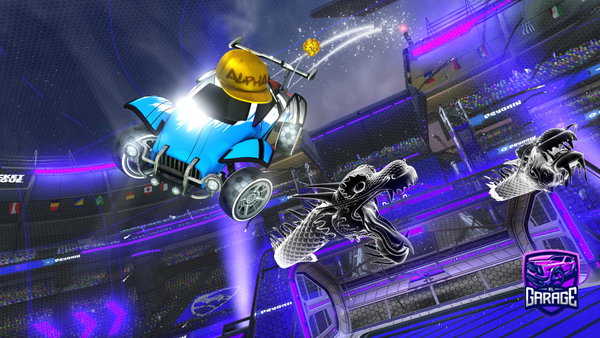 A Rocket League car design from XxslyferxX9542