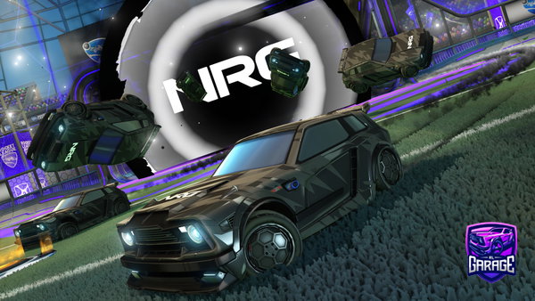 A Rocket League car design from MiiluDenSeje