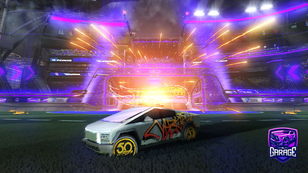 A Rocket League car design from mielx