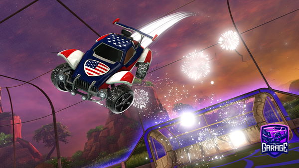 A Rocket League car design from Draconicfrost285