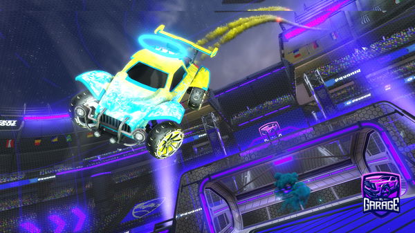 A Rocket League car design from FOV_CO0P