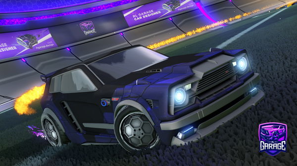 A Rocket League car design from foggyszn