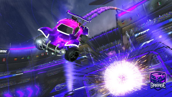 A Rocket League car design from DntK1ng