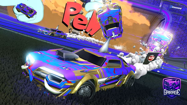 A Rocket League car design from reimer