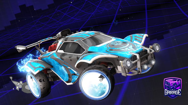 A Rocket League car design from Polar-Ray