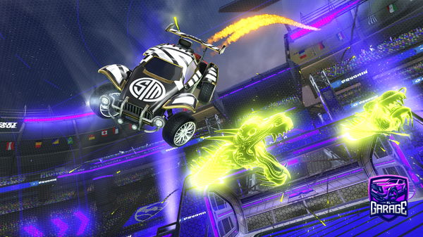 A Rocket League car design from teun313313