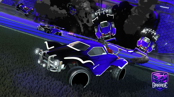 A Rocket League car design from TRXX12