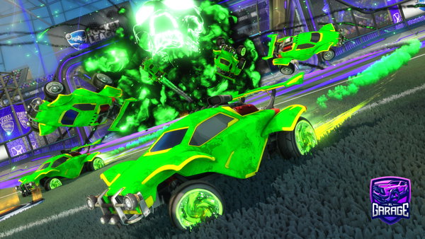 A Rocket League car design from Qrj