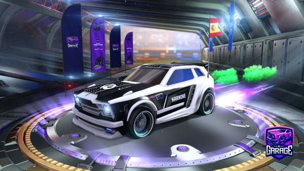 A Rocket League car design from agwero