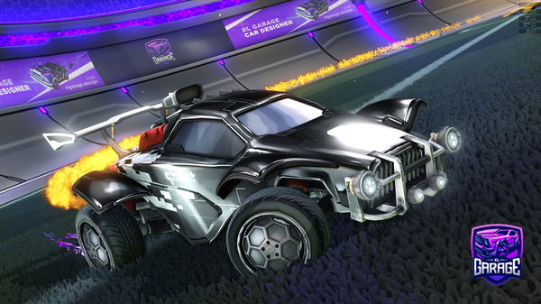 A Rocket League car design from Mc_FLY7996