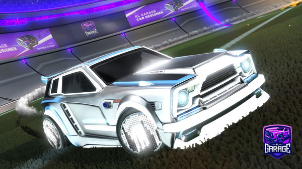 A Rocket League car design from TheGoodBoi119