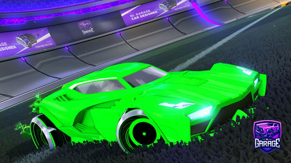 A Rocket League car design from electricwatermelon