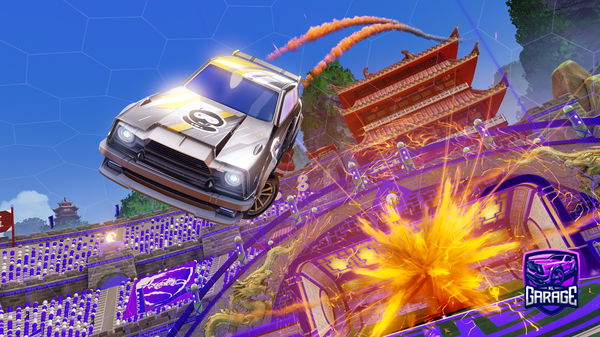 A Rocket League car design from Pekari