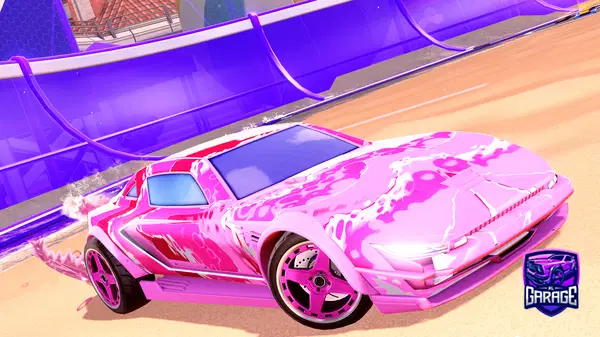 A Rocket League car design from Sleepless8
