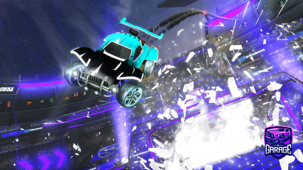 A Rocket League car design from madspeedymax