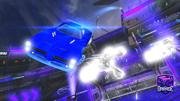 A Rocket League car design from brony