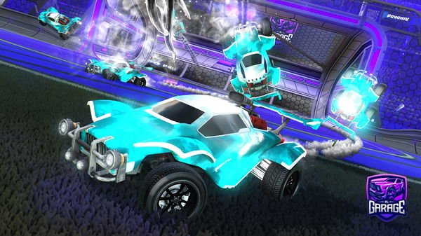 A Rocket League car design from Asp-_-