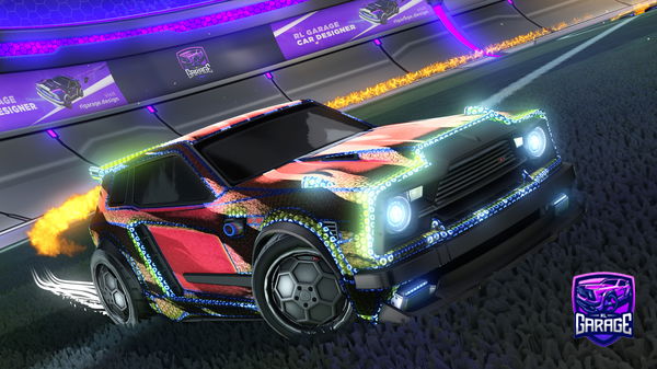 A Rocket League car design from PriimeRL