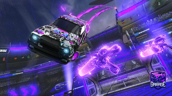 A Rocket League car design from Danini_Gwe