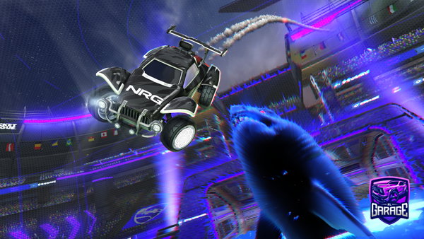 A Rocket League car design from Milmat100