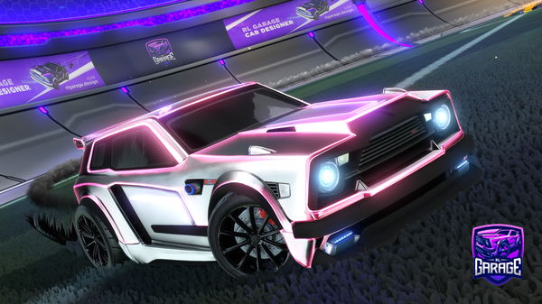 A Rocket League car design from bagsd