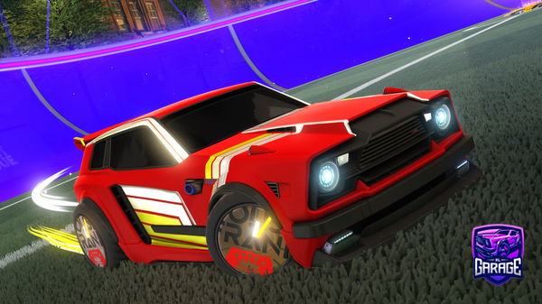 A Rocket League car design from Jcat11