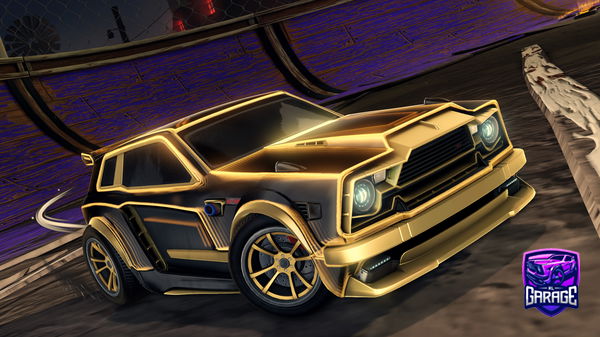 A Rocket League car design from Ayvix