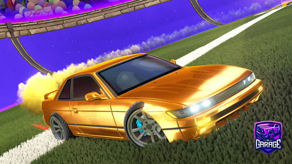 A Rocket League car design from Kersss