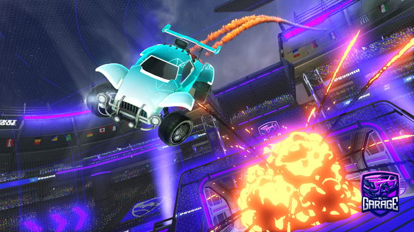 A Rocket League car design from Kromedome688