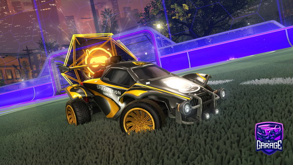 A Rocket League car design from ZODIAKX