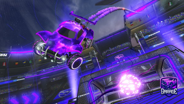 A Rocket League car design from AqibM69