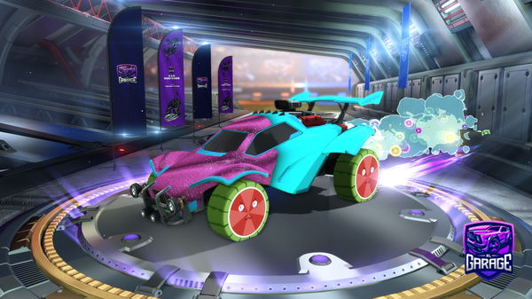 A Rocket League car design from Jexodia