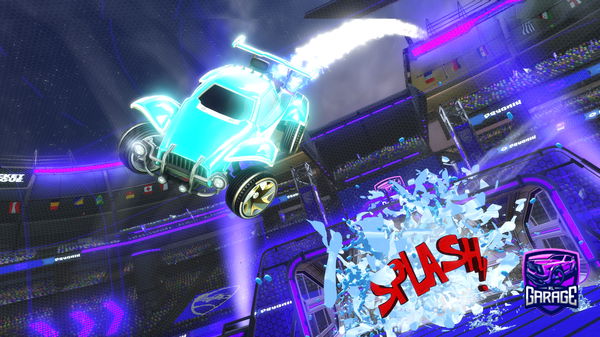 A Rocket League car design from Trinity458