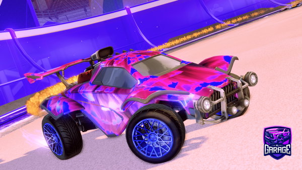 A Rocket League car design from gibborl