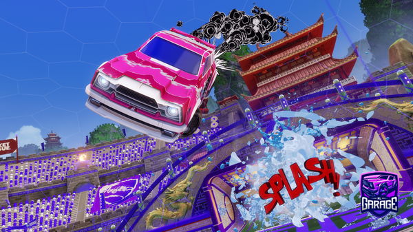 A Rocket League car design from yupyuppep