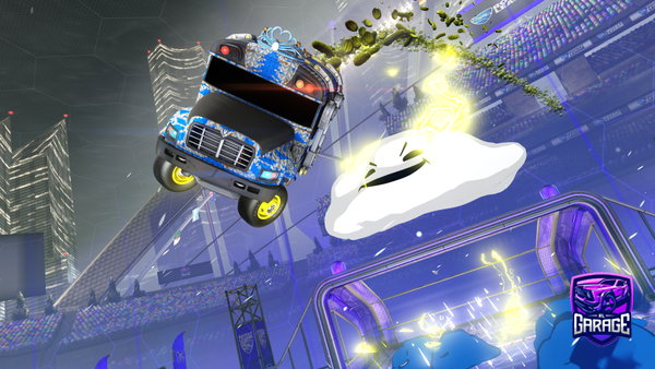 A Rocket League car design from RuffledBruh
