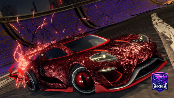 A Rocket League car design from finbr