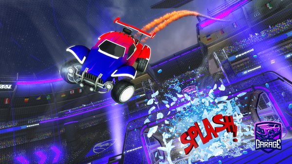 A Rocket League car design from jahil